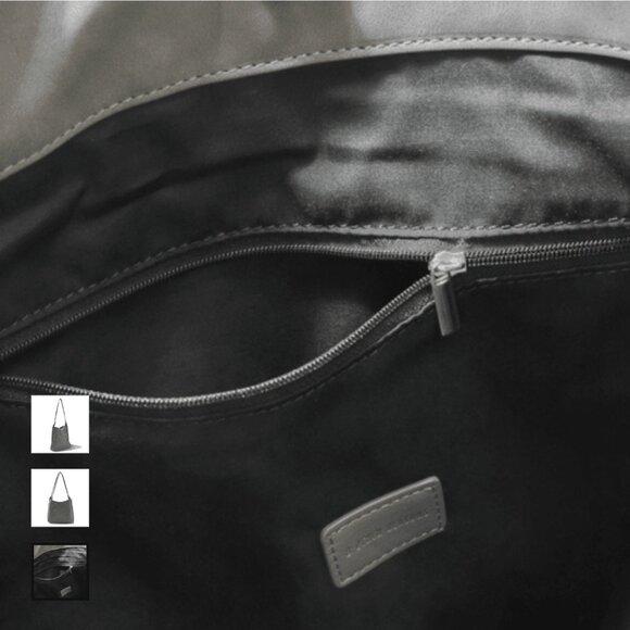 8 Other Reasons Betsy Slouch Tote – Stone Grey Slouchy Shoulder Bag – NEW - Picture 3 of 6